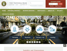 Tablet Screenshot of fnbdc.com
